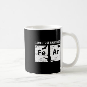 Elements Of Halloween Shirt (fear) Periodically Coffee Mug
