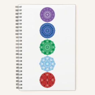Elements/Platonic Solids Mandala Notebook
