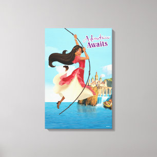 Elena   Adventure Awaits Canvas Print