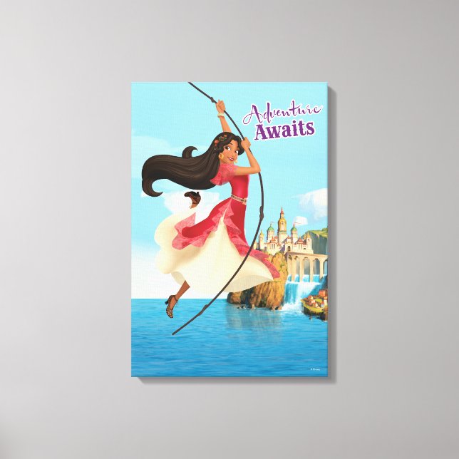 Elena | Adventure Awaits Canvas Print (Front)