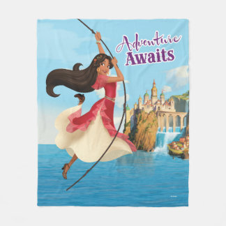 Elena | Adventure Awaits Fleece Blanket