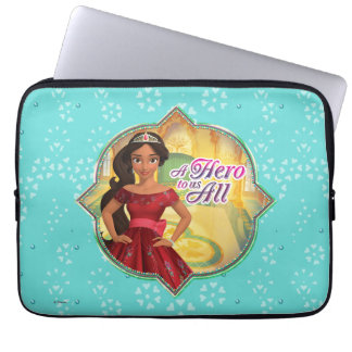 Elena & Isabel | A Hero To Us All Laptop Sleeve