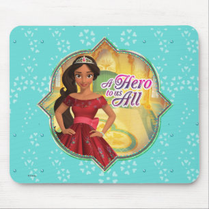 Elena & Isabel   A Hero To Us All Mouse Pad