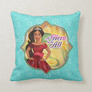 Elena & Isabel A Hero To Us All Throw Pillow