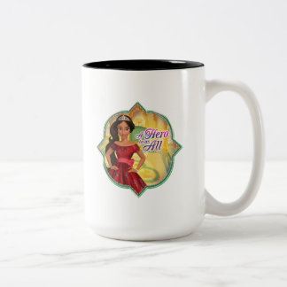 Elena & Isabel | A Hero To Us All Two-Tone Coffee Mug