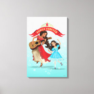 Elena & Isabel   Sister Time Canvas Print