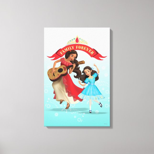 Elena & Isabel | Sister Time Canvas Print (Front)
