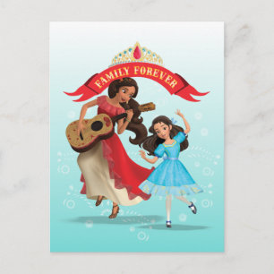 Elena & Isabel Sister Time Postcard