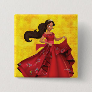 Elena Lead With Kindness 2 Inch Square Button