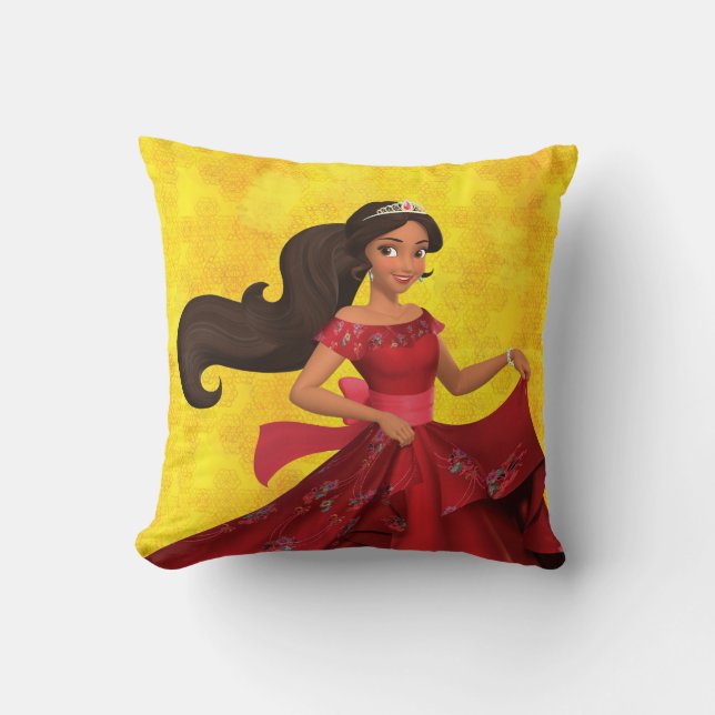 Elena | Lead With Kindness Throw Pillow (Front)