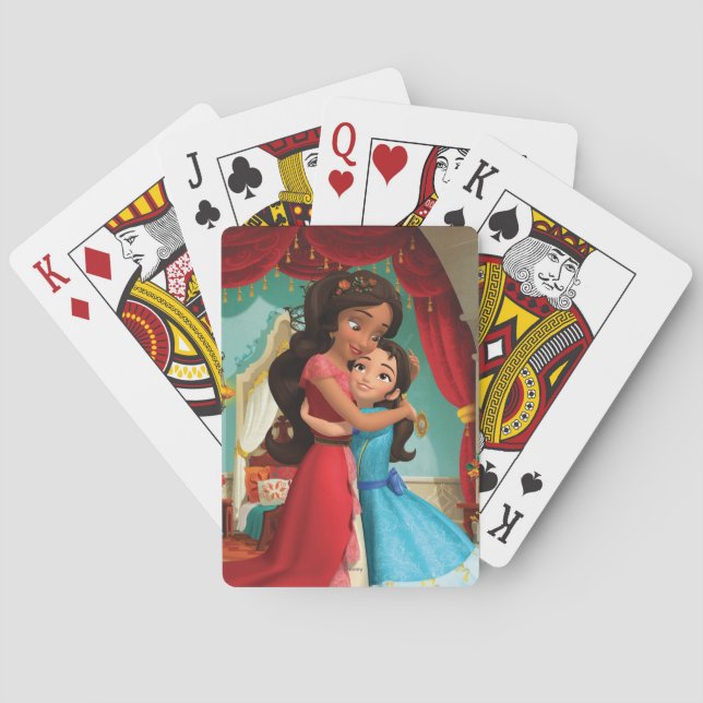 Elena | Little Sister. Big Sister. Playing Cards (Back)