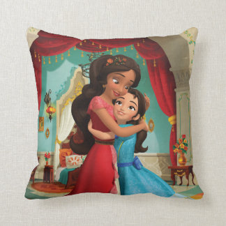 Elena | Little Sister. Big Sister. Throw Pillow