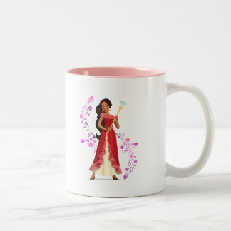 Elena | Magic is Within You Two-Tone Coffee Mug