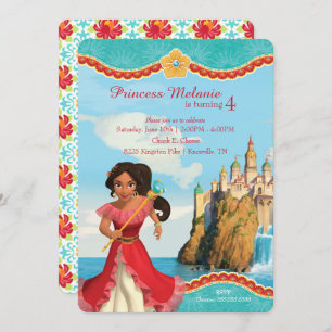 Elena of Avalor Birthday Invitation