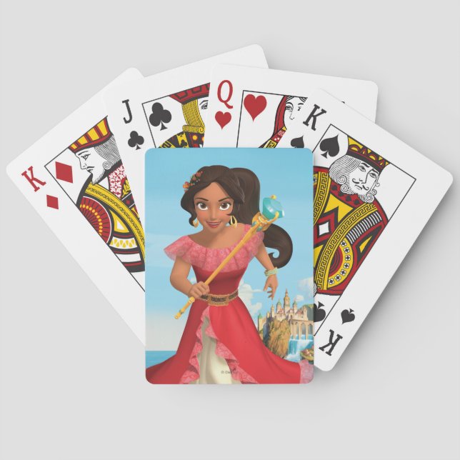 Elena | Protector of the Kingdom Playing Cards (Back)