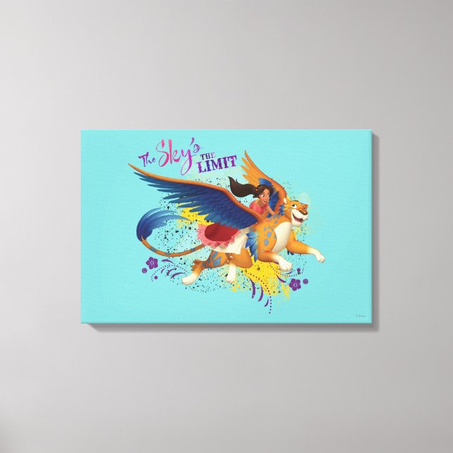 Elena | The Sky's the Limit Canvas Print (Front)