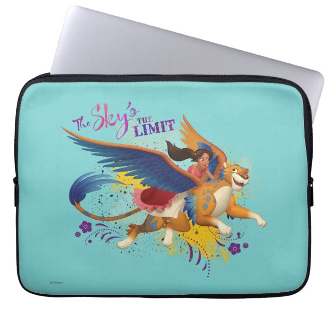 Elena | The Sky's the Limit Laptop Sleeve (Front)