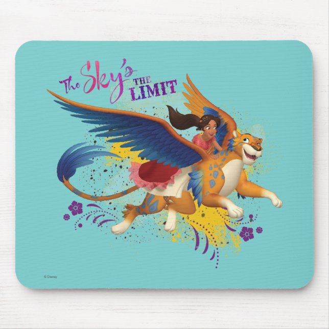 Elena | The Sky's the Limit Mouse Pad (Front)
