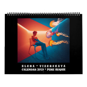 Elena Vizerskaya Art Calendar 2019 PURE RISQUE