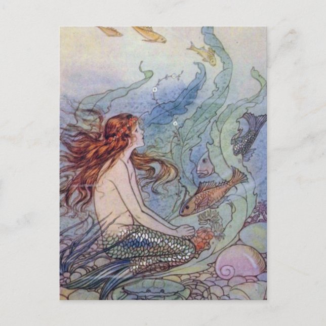 Elenore Abbott La Carte Postale De La Sirène (Devant)