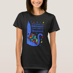 Eleph Ant What Makes You Different Autism Awarenes T-Shirt