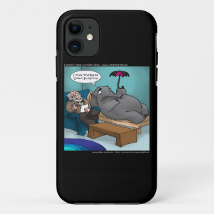 Elephant amusant en thérapie iPhone 5/5S Coque