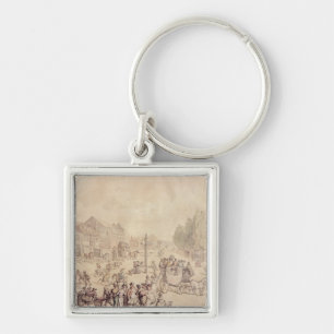 Elephant and Castle Keychain