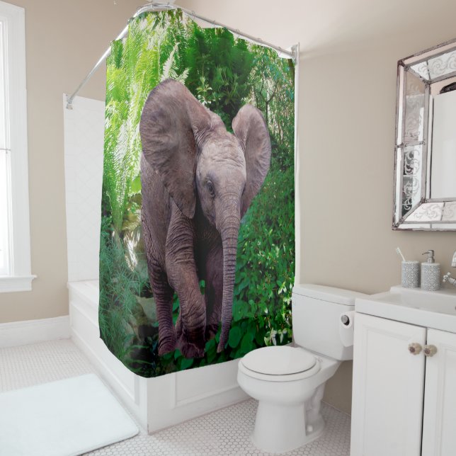 Elephant and Jungle (In Situ)