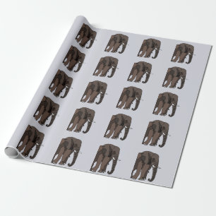 Elephant Animal Wrapping Paper