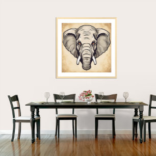Elephant - Art Print
