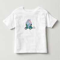 Elephant as Biker with Scooter