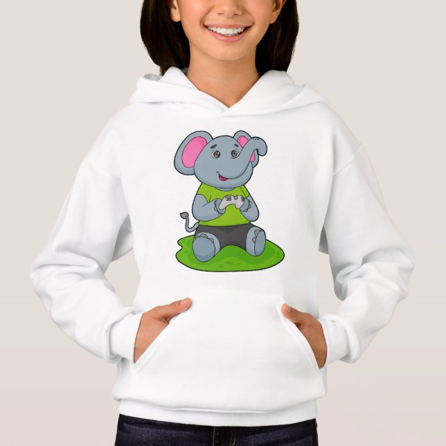 Elephant as Gamer (Front)