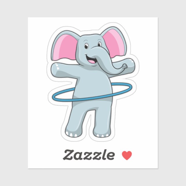 Elephant at Fitness with Fitness tires (Sheet)