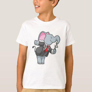 Elephant at Music with Triangle T-Shirt
