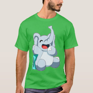 Elephant at Sleeping with Pillow T-Shirt