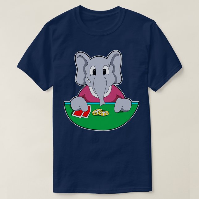 Elephant at with ds T-Shirt (Design Front)