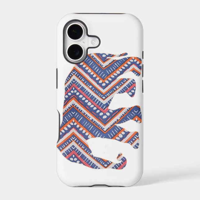 Elephant Aztec iPhone 5 case! (Back)