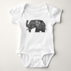 Elephant Baby Bodysuit