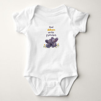Elephant Baby Bodysuit