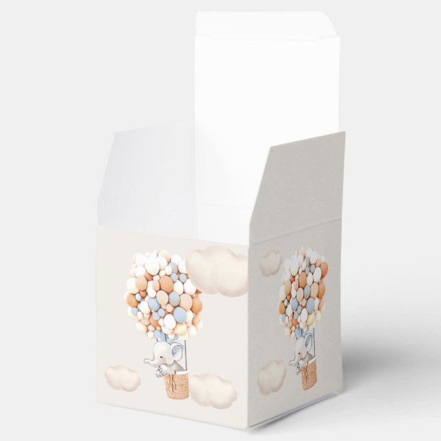 Elephant Balloon Favour Box (Opened)