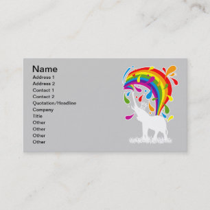 Elephant_Bathing Business Card