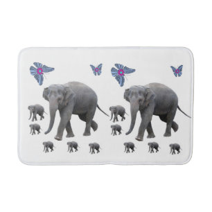 Elephant Bathroom Bathmat