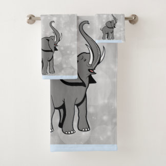 Elephant Bathroom Towel Set