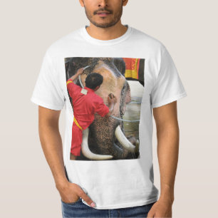 Elephant Bathtime ... Ayutthaya, Thailand T-Shirt