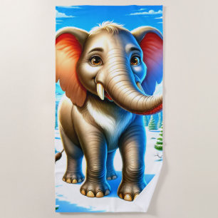 Elephant Beach Towel