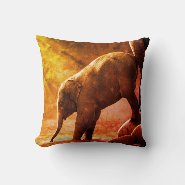 Éléphant Bébé par Oreiller d'Eau (Recto)