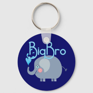 Elephant Big Bro Keychain
