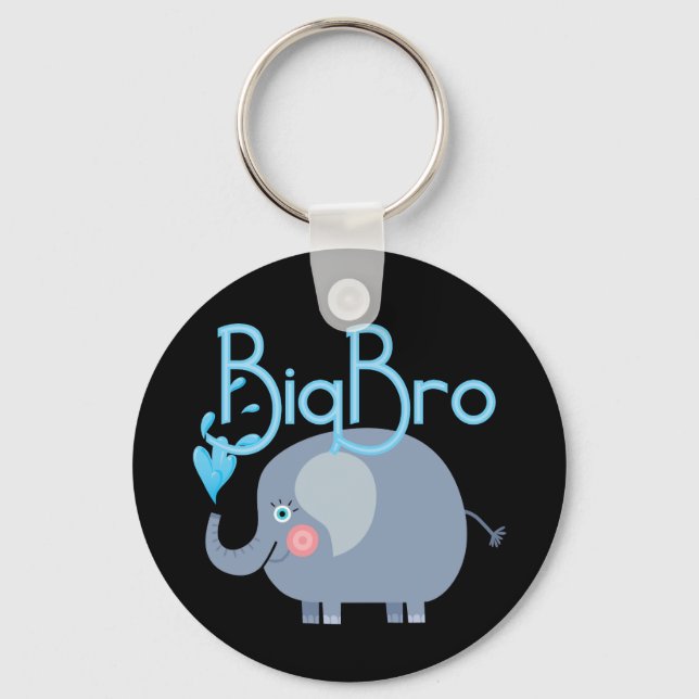 Elephant Big Bro Keychain (Front)