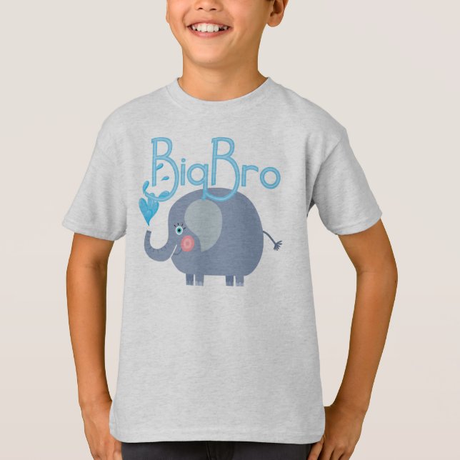 Elephant Big Bro T-Shirt (Front)