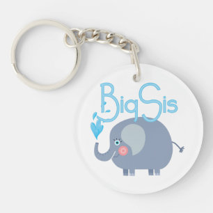 Elephant Big Sis Keychain